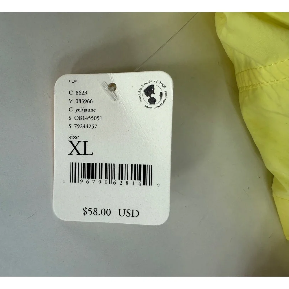 Free People Movement In the‎ Wild Outdoor Lightweight Shorts Yellow XL NWT - Picture 8 of 9